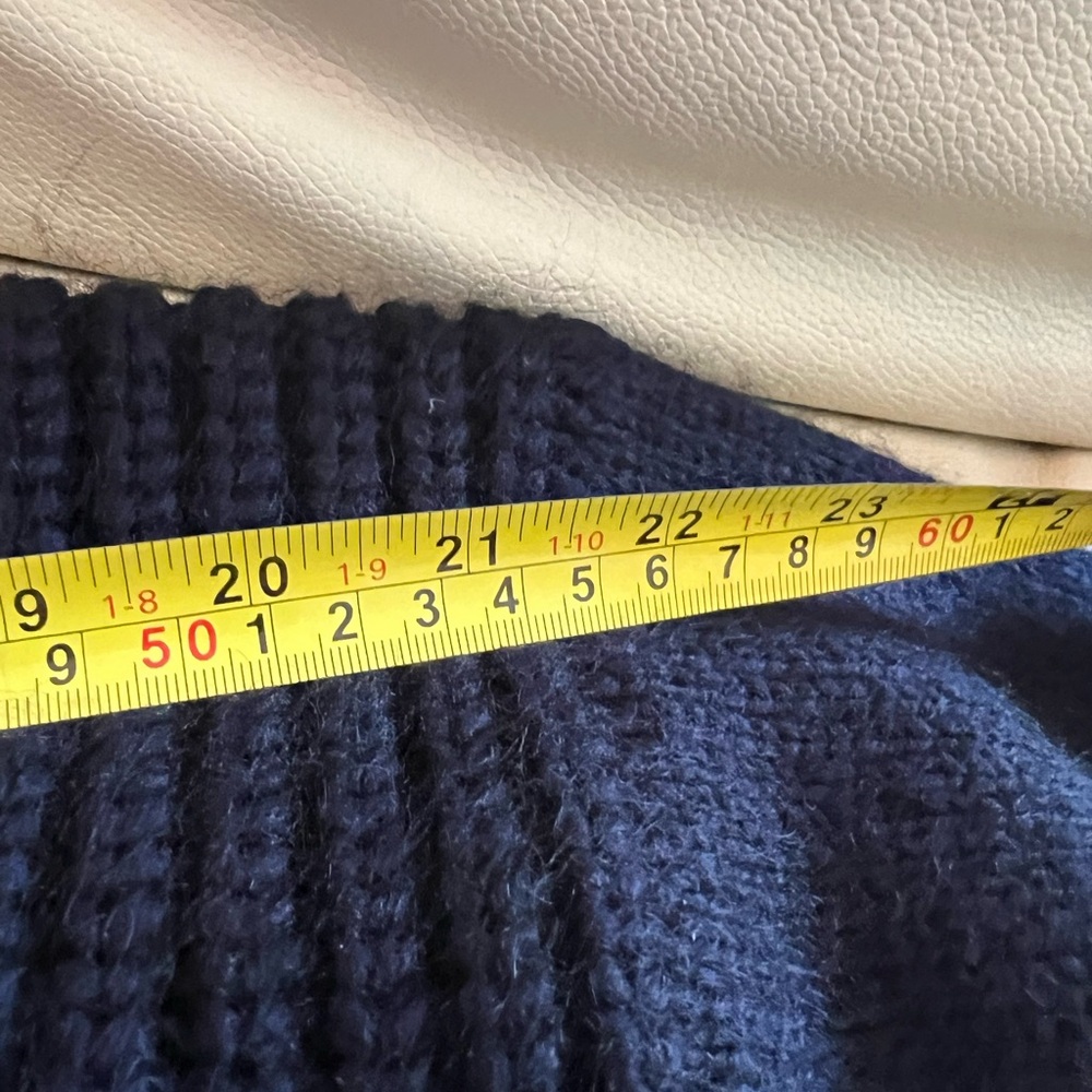 Christian Dior Navy high neck sweater Navy